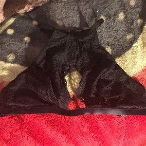 Black bralette